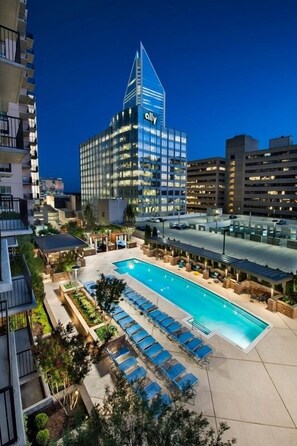 Apartment, 2 Bedrooms | Pool | Outdoor pool - Uptown Fully Furnished 2br Apartment 2 Bedroom Apts by RedAwning (Charlotte)
