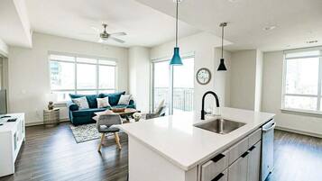 Apartemen, 2 kamar tidur | Interior
