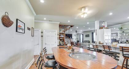 Spacious Ewing Retreat w/ Game Room & Fireplace!