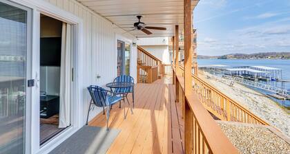 Waterfront Condo w/ Deck on Lake of the Ozarks!