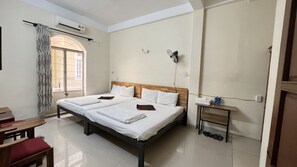 Family Double Room | Individually furnished, desk, laptop workspace, free WiFi