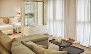 1 slaapkamer, een strijkplank/strijkijzer, reisbedje, wifi