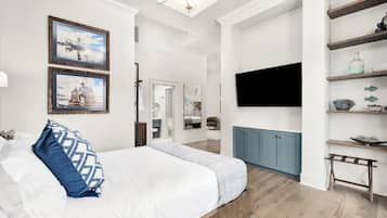 1 bedroom, bed sheets