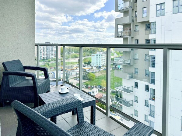 Superior-lejlighed - 3 soveværelser | Balkon