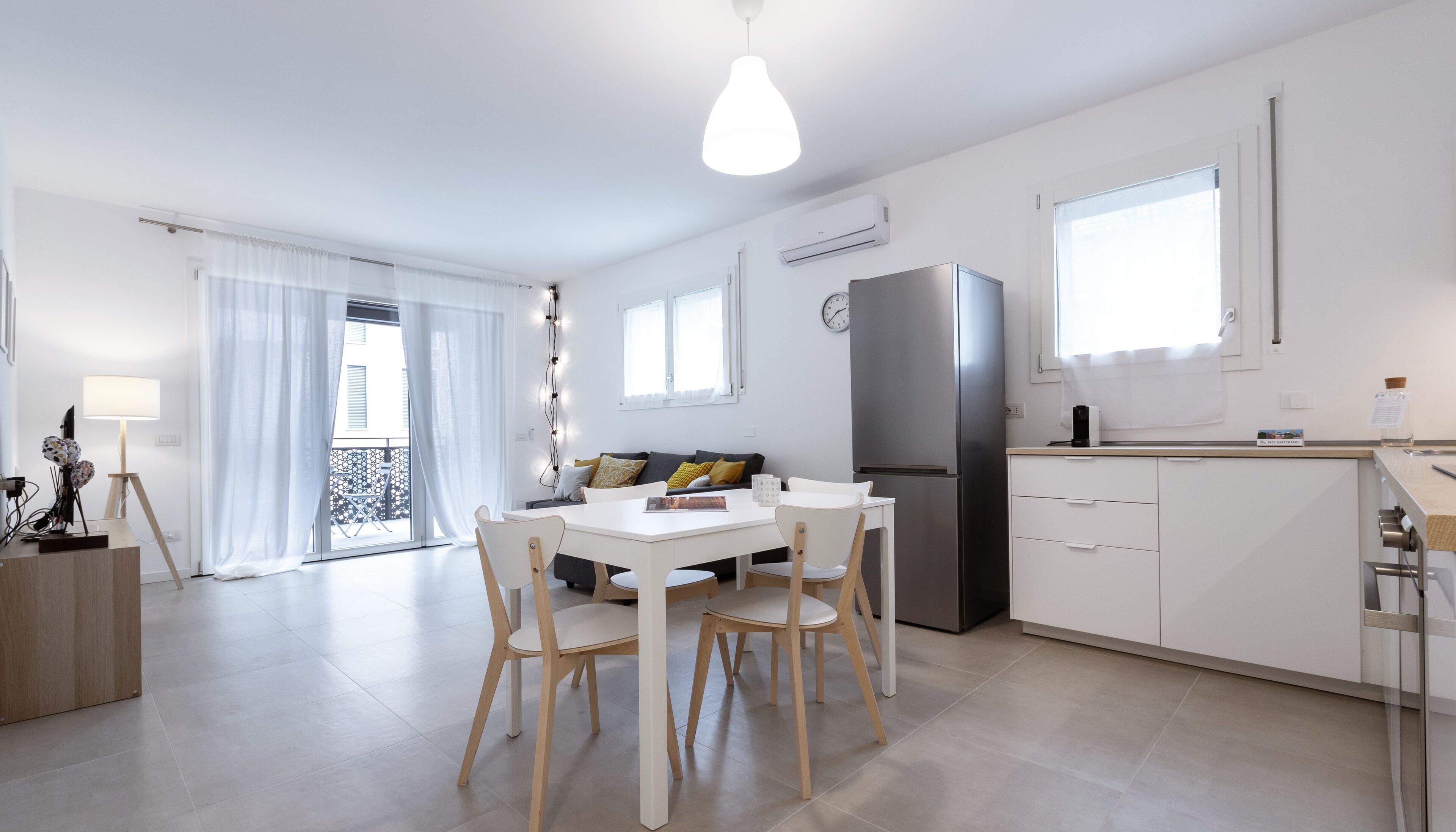 Apartment (2 Bedrooms) | Living area | 55-inch Smart TV with satellite channels