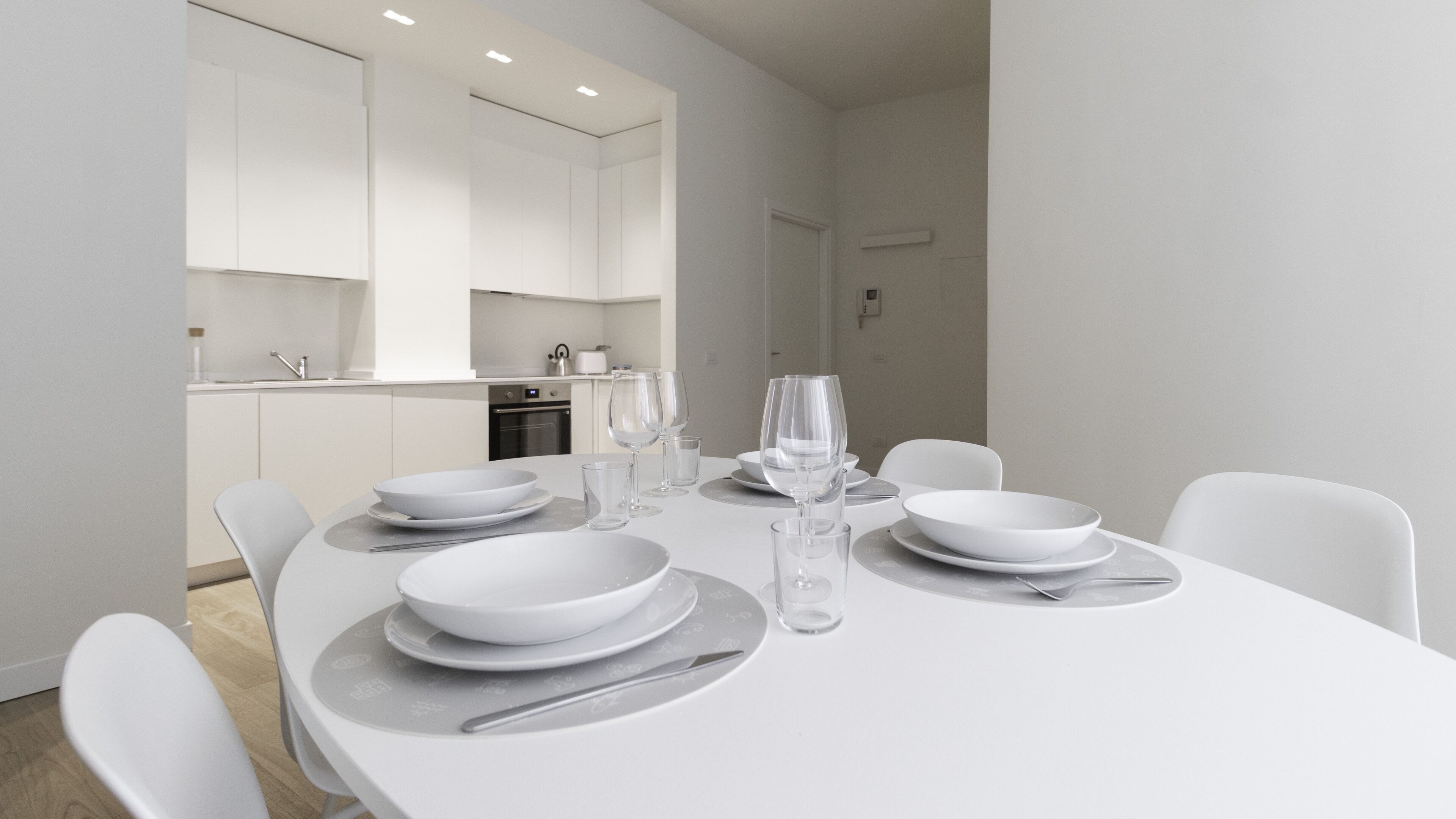 Departamento (1 Bedroom) | Cocina privada | Refrigerador, horno, parrilla de estufa y lavavajillas 