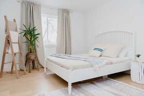 Design-Suite | 1 Schlafzimmer, Bettwäsche aus ägyptischer Baumwolle