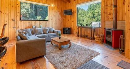 Villarrica Cabin 2BR with Fireplace and terrace