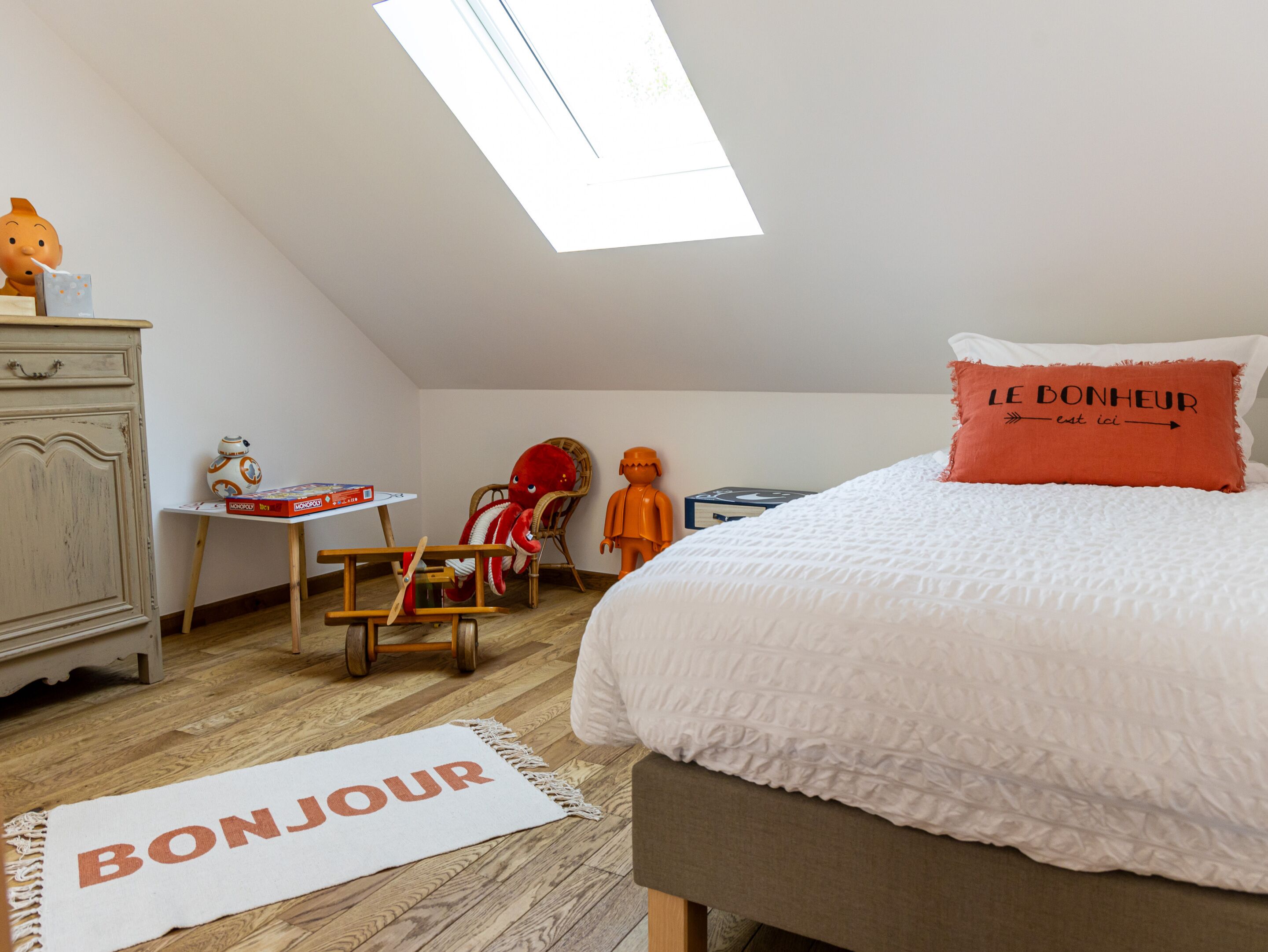 Design-Apartment, eigenes Bad, Gartenblick (Le Temps Suspendu) | 1 Schlafzimmer, Verdunkelungsvorhänge, Bügeleisen/Bügelbrett