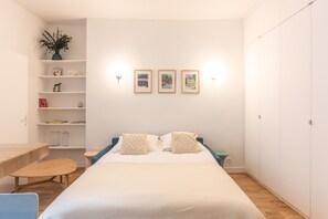 1 Schlafzimmer, Bügeleisen/Bügelbrett, Reisekinderbett, kostenloses WLAN
