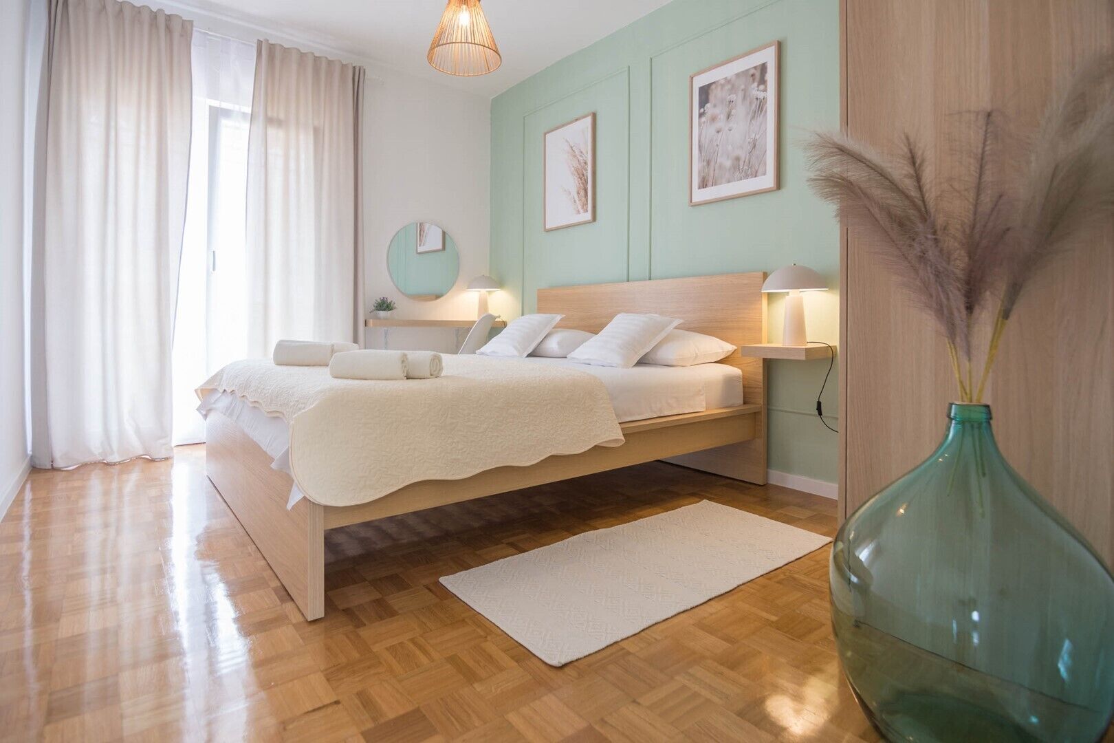 3 chambres, Wi-Fi, literie fournie