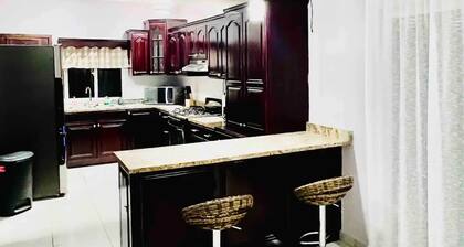 Stunning pool house short distance from the beach. Best place to relax!