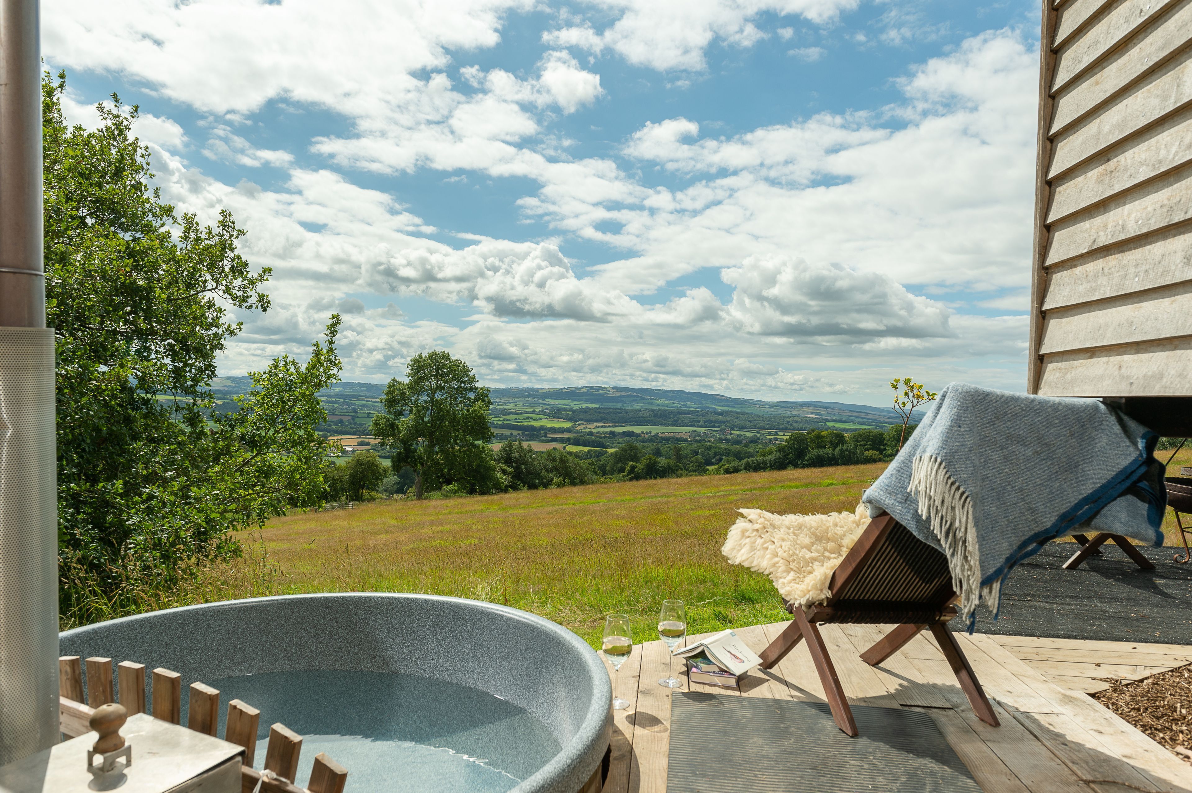 Bain à remous extérieur