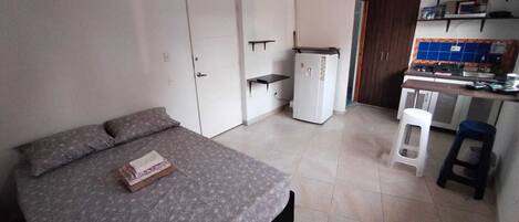 1 soverom, strykejern/-brett, wi-fi og sengetøy