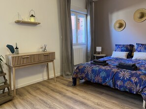 1 habitación, wifi gratis y ropa de cama