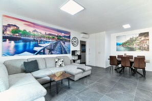 Leilighet | 3 soverom, strykejern/-brett og wi-fi (inkludert)