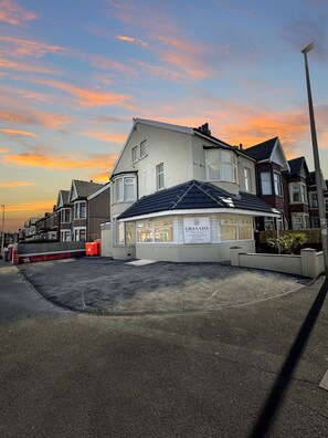 Exterior - HR2 Granada Apartments Holmfield Rd first floor rear (Blackpool)