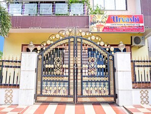 Façade de l’hébergement