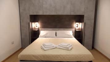 Basic-Apartment | 2 Schlafzimmer, Verdunkelungsvorhänge, kostenloses WLAN