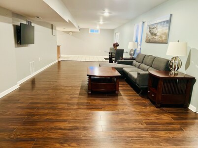 Basement with Private Entrance