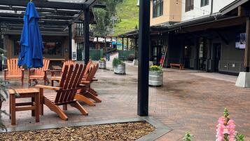 Base area village relaxation spots