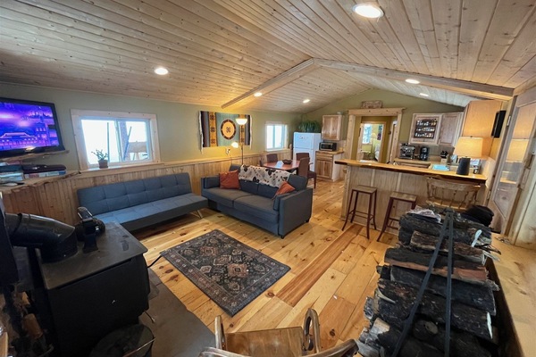 Spacious yet Cozy Living Area