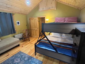 1 chambre, accès au Wi-Fi (inclus), literie fournie