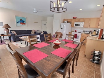 Dining table for the whole crew