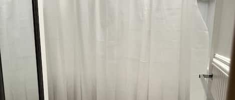 Towels, soap, shampoo, toilet paper