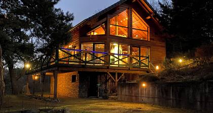 Chalet 7 personnes entier vue sur Lac d’Aydat au milieu des Volcans d’Auvergne