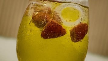 Opções para refeição no quarto