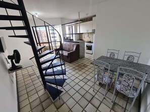 Basic Apartment | Dining room - Duplex Beira Mar Pajuçara Maceió (Maceió)