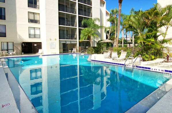 Una piscina climatizada