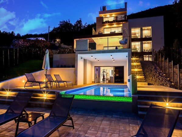 Piscine chauffée