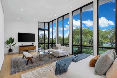 Modern Waterfront mansion