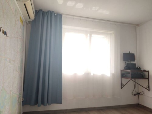 Small tourist informative bedroom