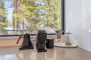 Blick von der Unterkunft