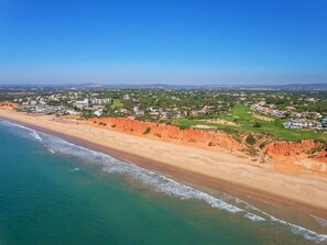 Enjoy a serene beach experience with access to the ocean.