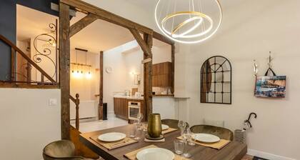 Le Vert Cœur | Townhouse | Honfleur City Center | 4 Guests