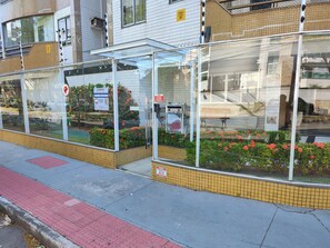 Façade de l’hébergement