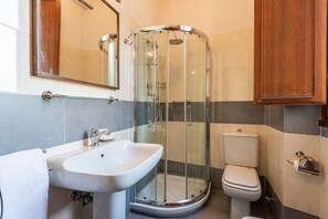 Shower, hair dryer