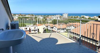 M390 - Marcelli, delightful villa with sea view