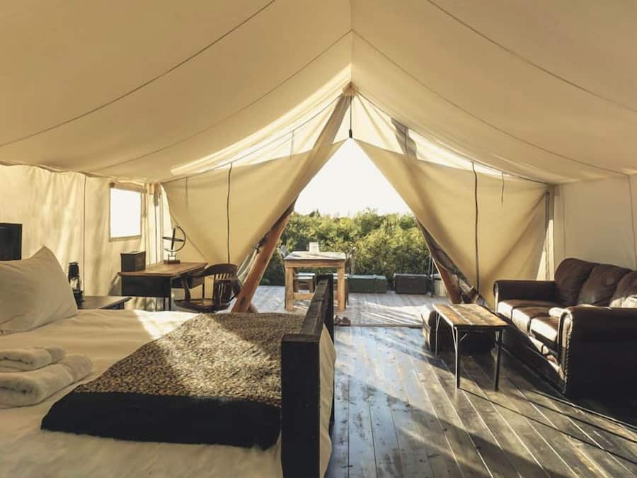 Luxury Tent | Living area
