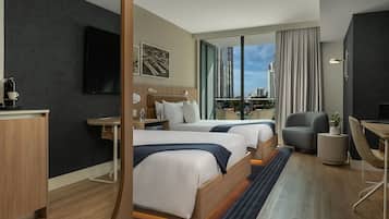 1 sovrum, internet och sängkläder