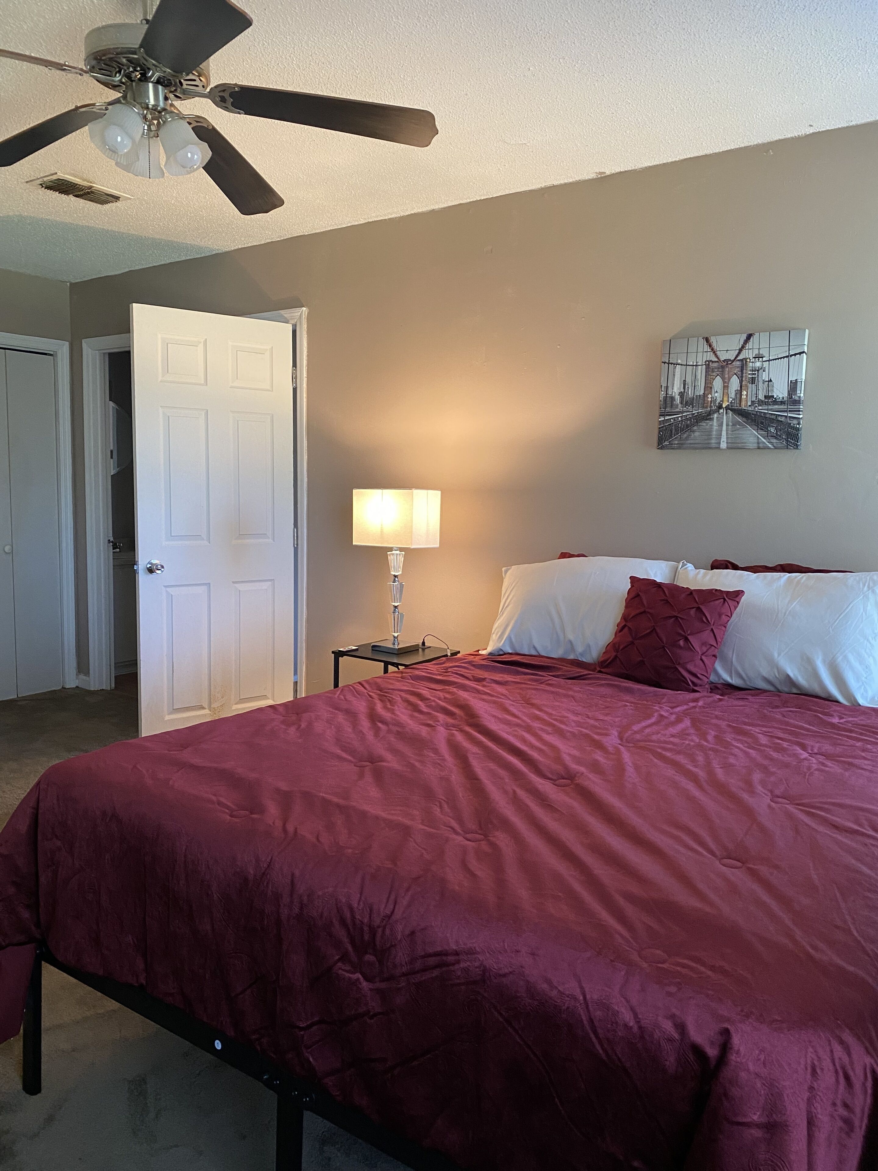 2 soveværelser, strygejern/strygebræt, Wi-Fi, sengetøj