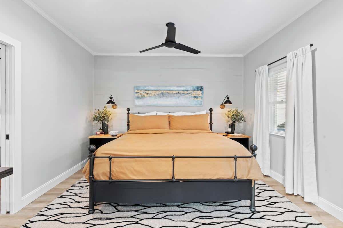 1 soveværelse, strygejern/strygebræt, Wi-Fi, sengetøj