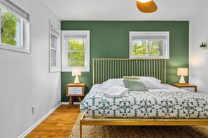 4 chambres, fer et planche à repasser, accès au Wi-Fi (inclus)