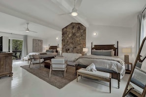 5 habitaciones, decoración personalizada y muebles diferentes