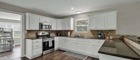 House, Multiple Beds, Hot Tub (155 Moellering Main) | Private kitchen | Coffee/tea maker