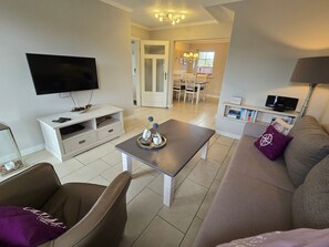 Televisión, reproductor de DVD y estéreo 